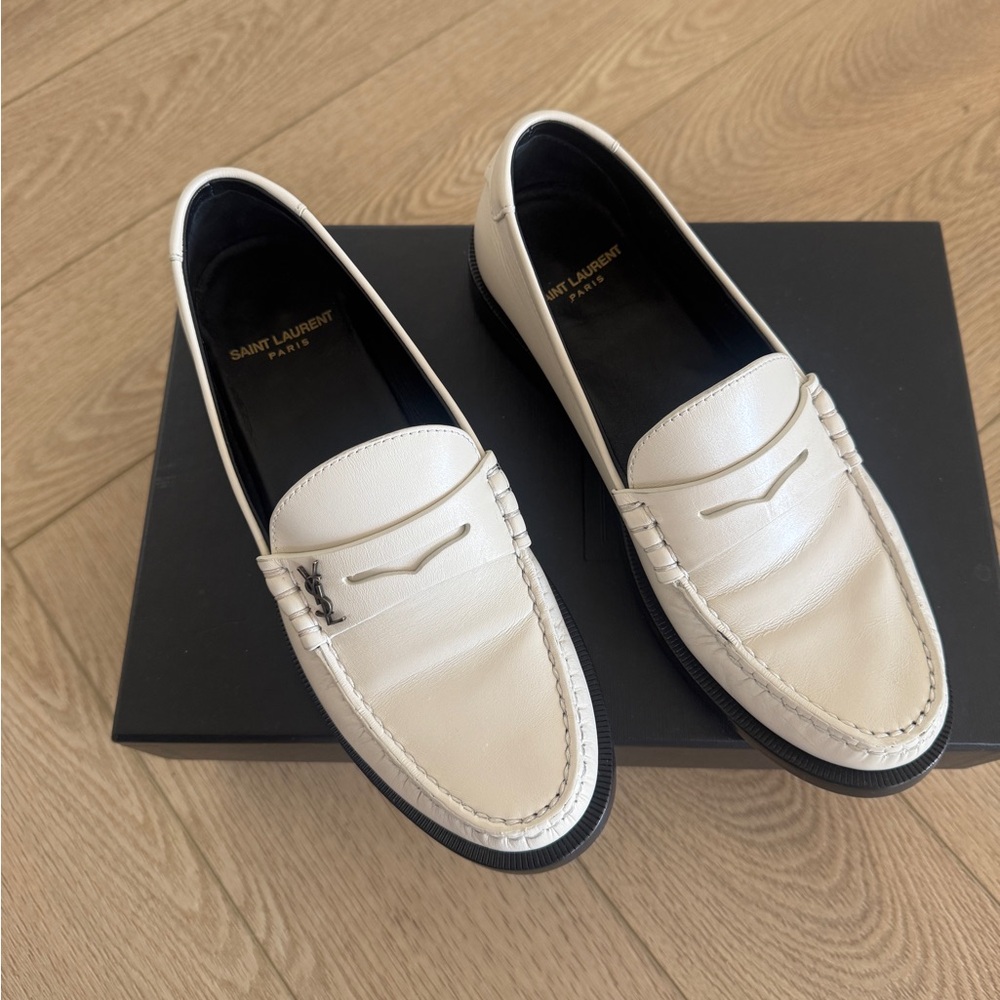 Women's Le Monogram Penny Loafers Leather